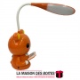 La Maison des Boîtes - Lampe De Bureau & Veilleuse Led Aspet Peluche - Marron - Tunisie Meilleur Prix (Idée Cadeau, Gift Box, Dé