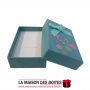 La Maison des Boîtes - Boite Cadeau avec Couvercle Vert  pour Porte-clé & Petit Bijou - Tunisie Meilleur Prix (Idée Cadeau, Gift
