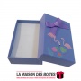 La Maison des Boîtes - Boite Cadeau avec Couvercle Mauve pour Porte-clé & Petit Bijou - Tunisie Meilleur Prix (Idée Cadeau, Gift