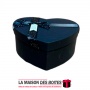 La Maison des Boîtes - Boîte Cadeau Sous Forme de Cœur Pour Sain-valentin - Noir - (S:10.5x13.5x 5cm) - Tunisie Meilleur Prix (I
