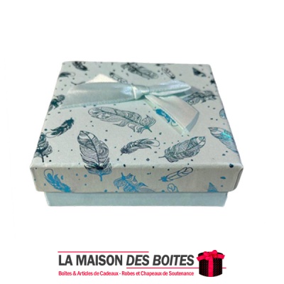 Boîtes-Cadeaux de Bijoux en Carton, Long Rectangle Bijoux Boîte