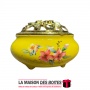 La Maison des Boîtes - Encensoir à Charbon - Brûleur D'encens en Céramique - Jaune - Tunisie Meilleur Prix (Idée Cadeau, Gift Bo
