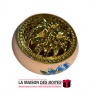 La Maison des Boîtes - Encensoir à Charbon - Brûleur D'encens en Céramique - Saumon - Tunisie Meilleur Prix (Idée Cadeau, Gift B