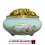 La Maison des Boîtes - Encensoir à Charbon - Brûleur D'encens en Céramique -Bleu - Tunisie Meilleur Prix (Idée Cadeau, Gift Box,