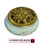 La Maison des Boîtes - Encensoir à Charbon - Brûleur D'encens en Céramique -Bleu - Tunisie Meilleur Prix (Idée Cadeau, Gift Box,