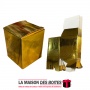 La Maison des Boîtes - 10 Boîtes d'Emballage Cadeau - Utilisé après l'Accomplissement du Pèlerin - Doré - Tunisie Meilleur Prix 