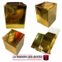 La Maison des Boîtes - 10 Boîtes d'Emballage Cadeau - Utilisé après l'Accomplissement du Pèlerin - Doré - Tunisie Meilleur Prix 