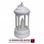 La Maison des Boîtes - Laterne Led  - Décoration Ramadon - Blanc - Tunisie Meilleur Prix (Idée Cadeau, Gift Box, Décoration, Sou