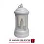 La Maison des Boîtes - Laterne Led  - Décoration Ramadon - Blanc - Tunisie Meilleur Prix (Idée Cadeau, Gift Box, Décoration, Sou