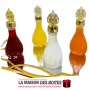 La Maison des Boîtes - Bouteille en Plastique Forme Ampoule  avec couvercle Doré - Tunisie Meilleur Prix (Idée Cadeau, Gift Box,