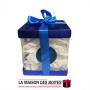 La Maison des Boîtes - Paquet de papier serviette pour soutenance - Bleu - Tunisie Meilleur Prix (Idée Cadeau, Gift Box, Décorat