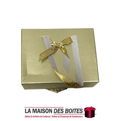 La Maison des Boîtes - Coffret Sac Chocolat de 12 Pièces- Jaune - Tunisie Meilleur Prix (Idée Cadeau, Gift Box, Décoration, Sout