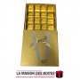 La Maison des Boîtes - Coffret Sac Chocolat de 16 Pièces- Gold - Tunisie Meilleur Prix (Idée Cadeau, Gift Box, Décoration, Soute
