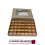 La Maison des Boîtes - Coffret Chocolat Rectangulaire de 35 Pièces- Bronze - Tunisie Meilleur Prix (Idée Cadeau, Gift Box, Décor