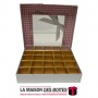 La Maison des Boîtes - Coffret Chocolat  de 25 Pièces Careé-Silver - Tunisie Meilleur Prix (Idée Cadeau, Gift Box, Décoration, S