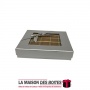 La Maison des Boîtes - Coffret Chocolat  de 25 Pièces Careé-Silver - Tunisie Meilleur Prix (Idée Cadeau, Gift Box, Décoration, S