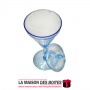 La Maison des Boîtes - Lot de 10 Coupes à Zrir En Plastique avec Couvercle - Bleu - Tunisie Meilleur Prix (Idée Cadeau, Gift Box