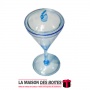 La Maison des Boîtes - Lot de 10 Coupes à Zrir En Plastique avec Couvercle - Bleu - Tunisie Meilleur Prix (Idée Cadeau, Gift Box