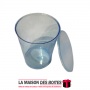 La Maison des Boîtes - Lot de 10 Gobelet à Zrir En Plastique avec Couvercle- Bleu - Tunisie Meilleur Prix (Idée Cadeau, Gift Box