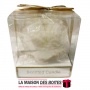 La Maison des Boîtes - Bougie Artisanale Parfumé  Forme de Fleur - Tunisie Meilleur Prix (Idée Cadeau, Gift Box, Décoration, Sou