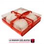 La Maison des Boîtes - Paquet de 4 Bougies Forme Coeur -Blanc - Tunisie Meilleur Prix (Idée Cadeau, Gift Box, Décoration, Souten