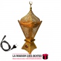 La Maison des Boîtes - Encensoir Electrique Métallique Doré avec Couvercle - Tunisie Meilleur Prix (Idée Cadeau, Gift Box, Décor