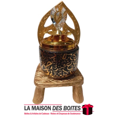 La Maison des Boîtes - Encensoir à Charbon - Brûleur D'encens en Céramique Sous Socle Forme Chaise - Tunisie Meilleur Prix (Idée