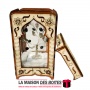 La Maison des Boîtes - Coffret Décoration Zitouna Amber En Bois - Tunisie Meilleur Prix (Idée Cadeau, Gift Box, Décoration, Sout
