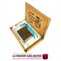 La Maison des Boîtes - Coffret Cadeau Muslim  Rectangulaire Contenant un Livre de Coran & Chapelet - Tunisie Meilleur Prix (Idée