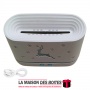 La Maison des Boîtes - Humidificateur d'Air Silencieux 300ml, Diffuseur d'Huile, Lampe à Flamme Alimentée par USB - Tunisie Meil