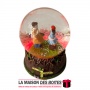 La Maison des Boîtes - Petite Boule de Neige Lumineuse  pour Couple - Tunisie Meilleur Prix (Idée Cadeau, Gift Box, Décoration, 