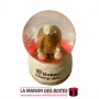 La Maison des Boîtes - Petite Boule de Neige Lumineuse  " Happy every day" - Tunisie Meilleur Prix (Idée Cadeau, Gift Box, Décor