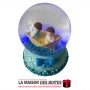 La Maison des Boîtes - Petite Boule de Neige Lumineuse  pour Couple - Tunisie Meilleur Prix (Idée Cadeau, Gift Box, Décoration, 