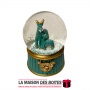 La Maison des Boîtes - Petite Boule  de neige Lumineuse en Cristal, Artisanat en verre - Tunisie Meilleur Prix (Idée Cadeau, Gif