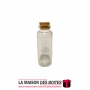 La Maison des Boîtes - Lot de 10 Petites Bouteilles en Verre avec Bouchon en liège (3x5cm) - Tunisie Meilleur Prix (Idée Cadeau,