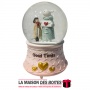 La Maison des Boîtes - Boule de Neige Lumineuse Musicale "Good Time " - Tunisie Meilleur Prix (Idée Cadeau, Gift Box, Décoration
