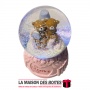La Maison des Boîtes - Boule de Neige Lumineuse Musicale "Love" - Tunisie Meilleur Prix (Idée Cadeau, Gift Box, Décoration, Sout