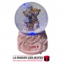 La Maison des Boîtes - Boule de Neige Lumineuse Musicale "Love" - Tunisie Meilleur Prix (Idée Cadeau, Gift Box, Décoration, Sout