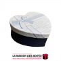 La Maison des Boîtes - Boîte Cadeau Sous Forme de Cœur Bleu avec Couvercle Bleu Ciel- (S:10.5x13.5x 5cm) - Tunisie Meilleur Prix