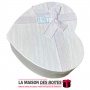 La Maison des Boîtes - Boîte Cadeau Sous Forme de Cœur avec Couvercle - Rose  - (L:20.5x17.5x8.7cm) - Tunisie Meilleur Prix (Idé