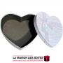 La Maison des Boîtes - Boîte Cadeau Sous Forme de Cœur avec Couvercle - Rose - (S:10.5x13.5x 5cm) - Tunisie Meilleur Prix (Idée 