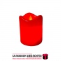 La Maison des Boîtes - Bougies LED sans flamme, à piles, pour Décoration  -  Rouge - Tunisie Meilleur Prix (Idée Cadeau, Gift Bo