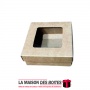 La Maison des Boîtes - Boîte Cadeaux  Carré en Papier Kraft avec Fenêtre Transparent - Tunisie Meilleur Prix (Idée Cadeau, Gift 