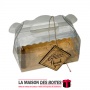 La Maison des Boîtes - Boîte Rectangulaires en PVC avec Poignée (Transparent) - Tunisie Meilleur Prix (Idée Cadeau, Gift Box, Dé