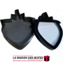 La Maison des Boîtes - Boîte Cadeaux Forme Fraise avec Couvercle Transparent - Noir - (30x25x8cm) - Tunisie Meilleur Prix (Idée 