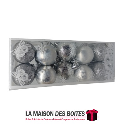 La Maison des Boîtes - 10 Guirlandes de Décoration pour fête à la maison en Argent - Tunisie Meilleur Prix (Idée Cadeau, Gift Bo