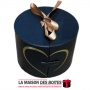 La Maison des Boîtes - Boîte-Cadeau Ronde Double Ouverture Haut de Gamme pour la Saint-valentin - Noir - Tunisie Meilleur Prix (