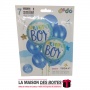 La Maison des Boîtes - Ensemble de Ballons de naissance Bébé Garçon  - Bleu - Tunisie Meilleur Prix (Idée Cadeau, Gift Box, Déco