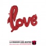 La Maison des Boîtes - Ballon Gonflable LOVE - Rouge - Tunisie Meilleur Prix (Idée Cadeau, Gift Box, Décoration, Soutenance, Bou