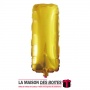 La Maison des Boîtes - Ballon en Aluminium Métallique Lettre I - Gold -18" - Tunisie Meilleur Prix (Idée Cadeau, Gift Box, Décor